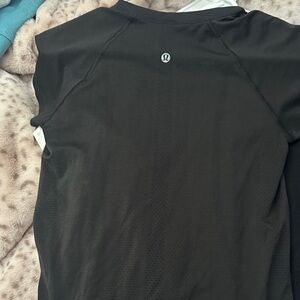 lululemon athletica Black Muscle Tee